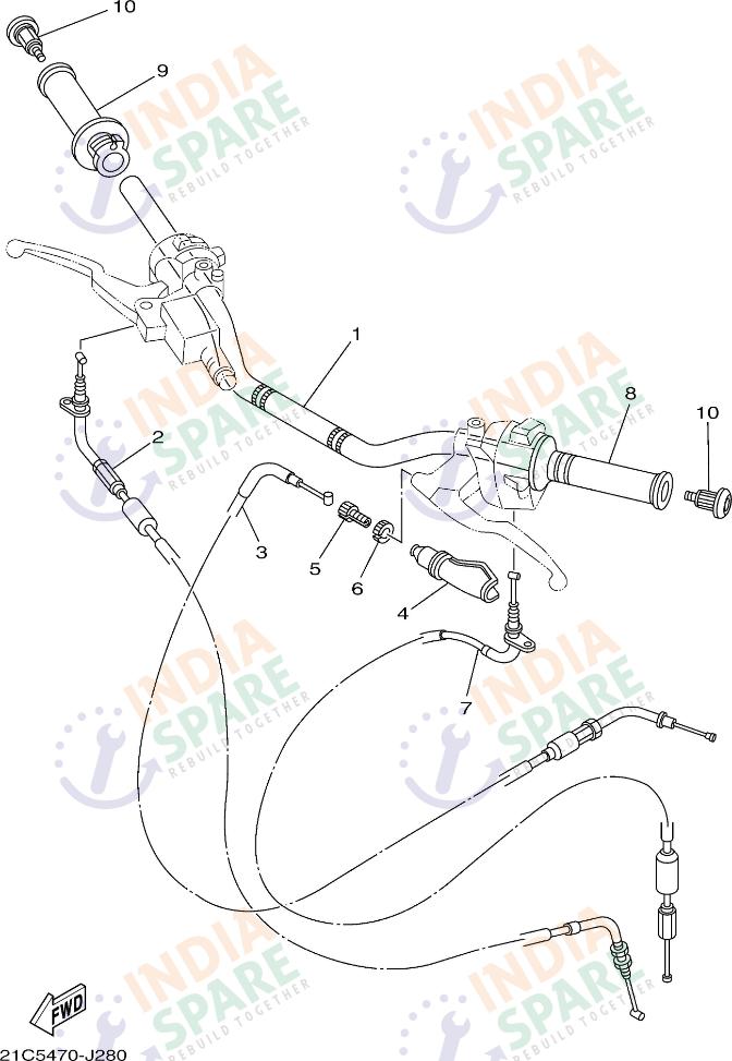 STEERING HANDLE & CABLE